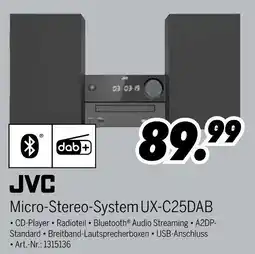 MEDIMAX JVC Micro-Stereo-System UX-C25DAB Angebot