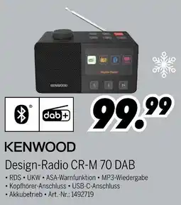 MEDIMAX KENWOOD Design-Radio CR-M 70 DAB Angebot