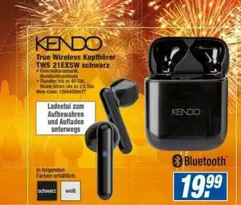 HEM Expert Kendo True Wireless Kopfhörer Tws 21exsw Schwarz Angebot