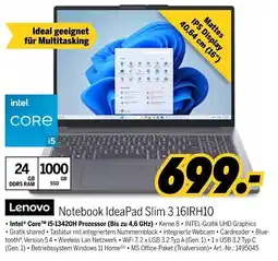 MEDIMAX Lenovo Notebook IdeaPad Slim 3 16IRH10 Angebot