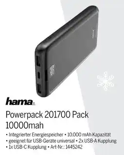 MEDIMAX hama Powerpack 201700 Pack 10000mah Angebot