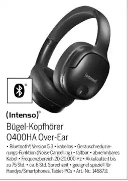 MEDIMAX (Intenso) Bügel-Kopfhörer 0400HA Over-Ear Angebot