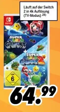 MEDIMAX NINTENDO SWITCH SUPER MARIO Angebot