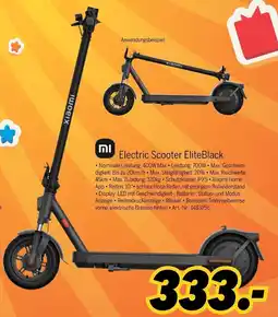 MEDIMAX xiaomi Electric Scooter EliteBlack Angebot