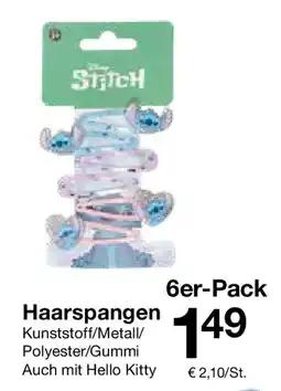 Zeeman Haarspangen 6er-Pack Angebot
