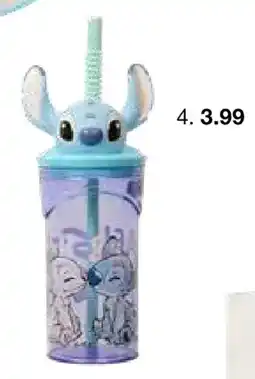 Zeeman Becher mit Strohhalm Angebot