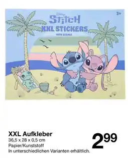 Zeeman XXL Aufkleber Angebot