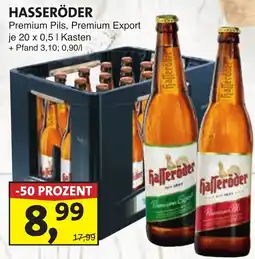Lösch Depot HASSERÖDER Premium Pils, Premium Export Angebot