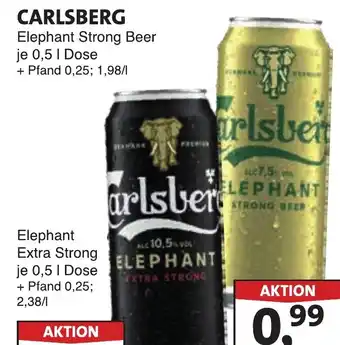 Lösch Depot CARLSBERG Elephant Strong Beer Angebot