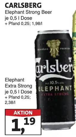 Lösch Depot CARLSBERG Elephant Extra Strong Angebot