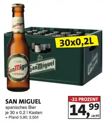 Lösch Depot SAN MIGUEL spanisches Bier Angebot