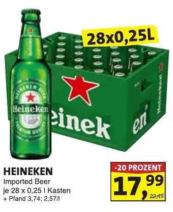 Lösch Depot HEINEKEN Imported Beer Angebot