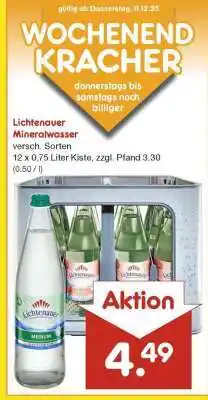 Netto Marken-Discount Lichtenauer Mineralwasser Angebot