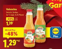 Lidl Valensina Angebot