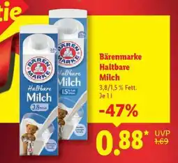 Lidl BÄRENMARKE Haltbare Milch Angebot