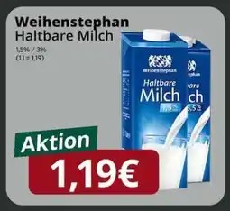 Famila Nord Ost Weihenstephan Haltbare Milch Angebot