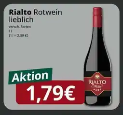 Famila Nord Ost Rialto Rotwein lieblich Angebot