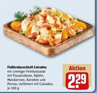 REWE Flußkrebs cocktail Calvados Angebot