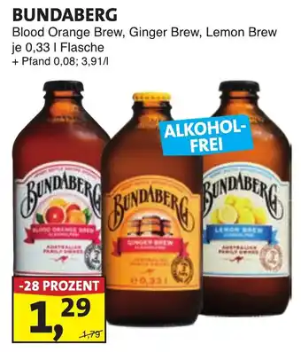Lösch Depot BUNDABERG Blood Orange Brew, Ginger Brew, Lemon Brew Angebot