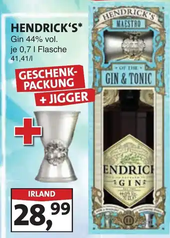 Lösch Depot HENDRICK'S Gin Angebot