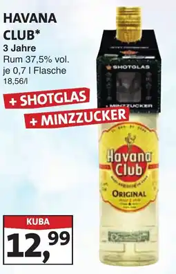 Lösch Depot HAVANA CLUB 3 Jahre Rum Angebot