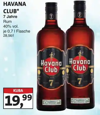 Lösch Depot HAVANA CLUB 7 Jahre Rum Angebot