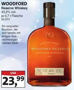 Lösch Depot WOODFORD Reserve Whiskey Angebot