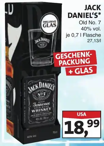 Lösch Depot JACK DANIEL'S Old No. 7 Angebot