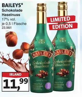 Lösch Depot BAILEYS Schokolade Haselnuss LIMITED EDITION Angebot