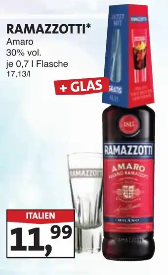 Lösch Depot RAMAZZOTTI Amaro Angebot