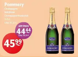 Getränke Hoffmann Pommery Champagner Brut Royal Angebot