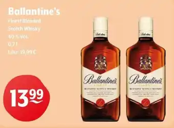Ballantine's Finest Blended Scotch Whisky