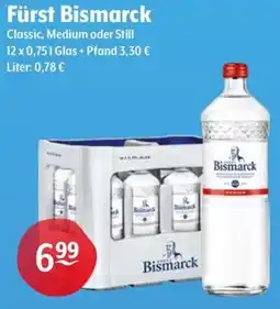 Getränke Hoffmann Fürst Bismarck Classic, Medium oder Still Angebot