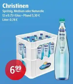 Getränke Hoffmann Christinen Spritzig, Medium oder Naturelle Angebot