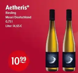 Getränke Hoffmann Aetheris Riesling Angebot