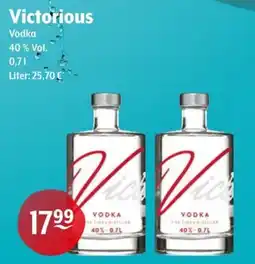 Getränke Hoffmann Victorious Vodka Angebot
