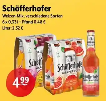 Getränke Hoffmann Schöfferhofer Weizen-Mix Angebot