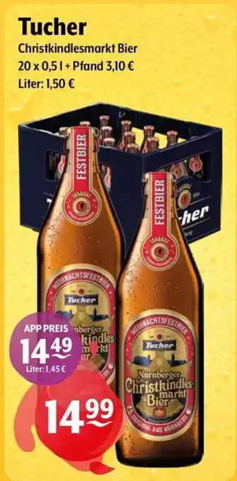 Getränke Hoffmann Tucher Christkindlesmarkt Bier Angebot