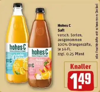 Hohes C Saft