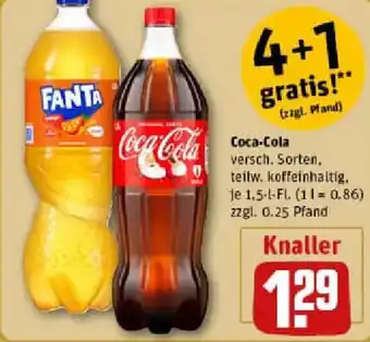 REWE Coca-Cola Angebot