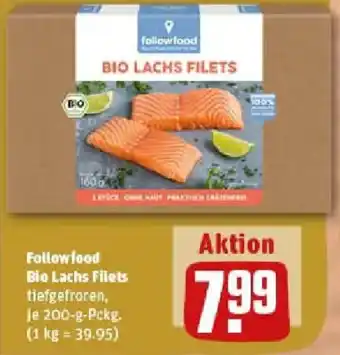 REWE Followfood Bio Lachs Filets Angebot