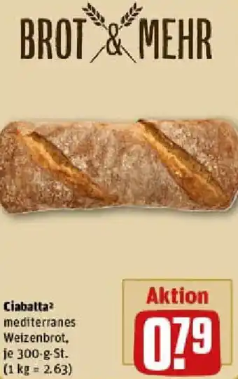 REWE Ciabatta Angebot