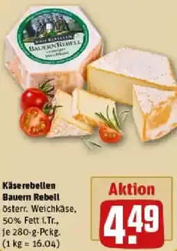 REWE Käserebellen Bauern Rebell Angebot