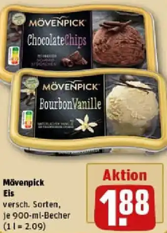 REWE Mövenpick Eis Angebot