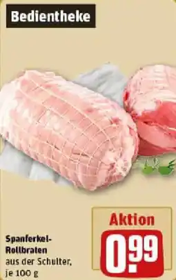 REWE Spanferkel Rollbraten Angebot