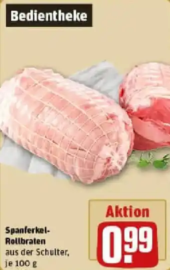 REWE Spanferkel Rollbraten Angebot