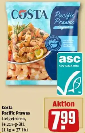 REWE Costa Pacific Prawns Angebot
