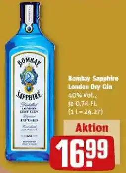REWE Bombay Sapphire London Dry Gin Angebot