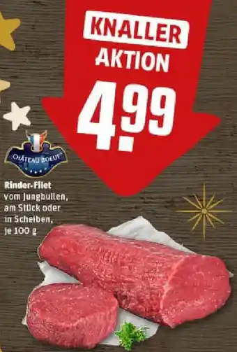 REWE CHATEAU BOEUF Rinder-Filet Angebot