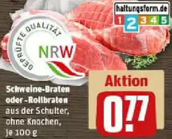REWE Schweine-Braten oder-Rollbraten Angebot
